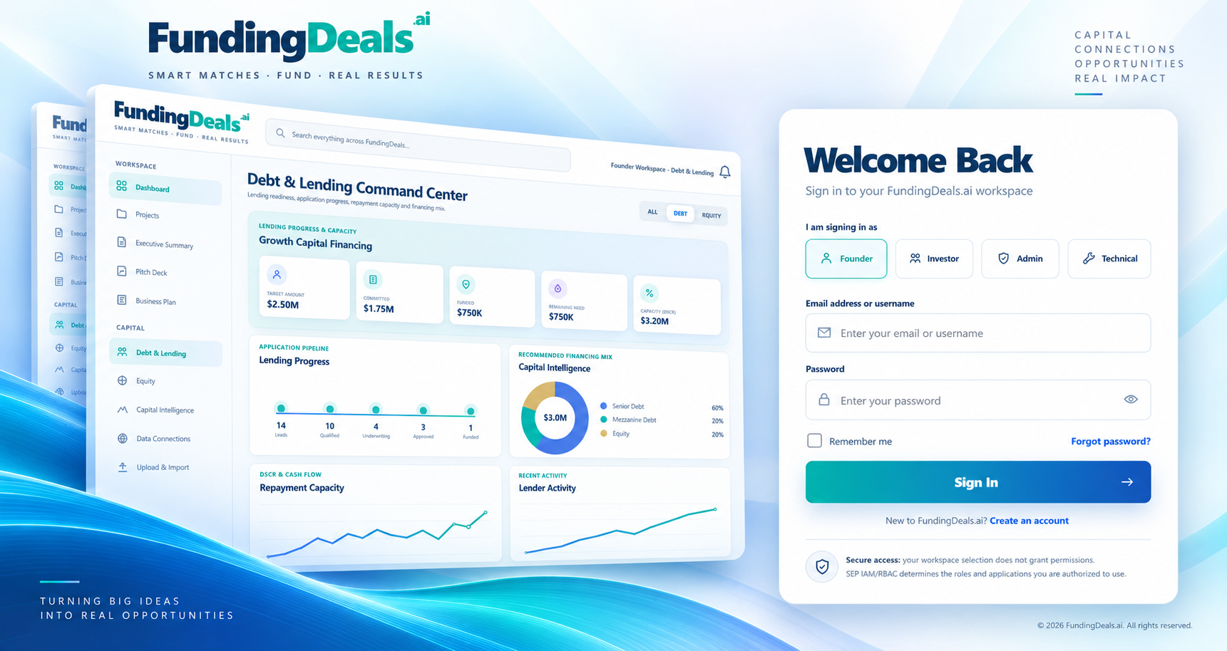 FundingDeals.ai sign in